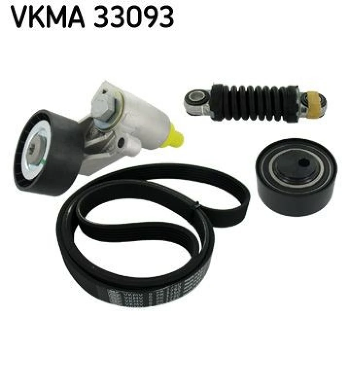 Image of SKF V-Ribbed Belt Set SKF VKMA 33093