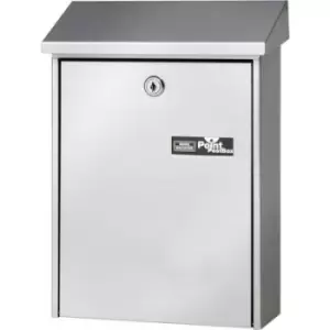Image of Burg Waechter DAILY 5861 SI Daily 5861 Si Letterbox Steel plate Silver Key