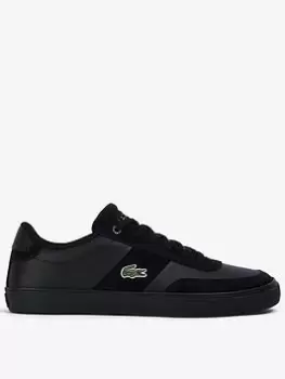 Image of Lacoste Lacoste Court-master Pro 2222sma Trainer, Black, Size 11, Men