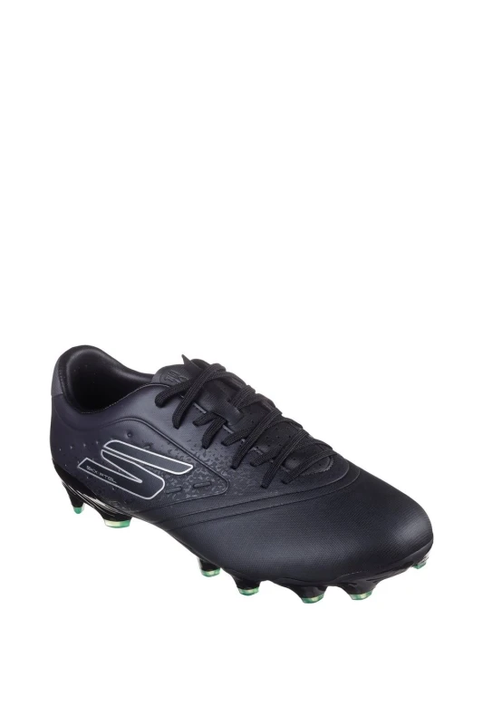 Image of Skechers Mens Razor 1.5 Academy FG Boot in Black Size: 12 Black Male 12