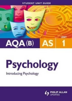 Image of Aqa b As Psychology. Unit 1 Introducing Psychology by Julie Mcloughlin Book