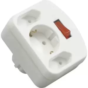 Image of REV 00135101 Socket splitter White