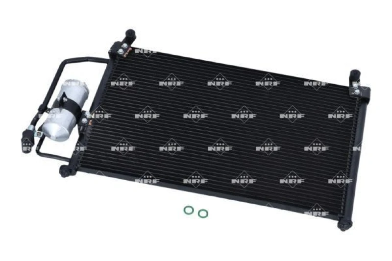 Image of NRF 35393 Condenser with seal ring, with nitrogen filling Aluminium Condenser,air conditioning (448)
