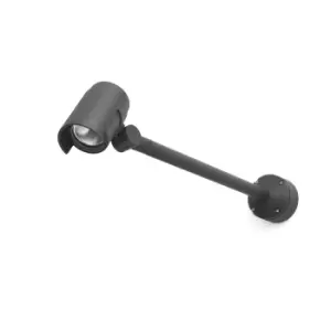 Image of Foc LED Outdoor Wall Spotlight Dark Grey IP65