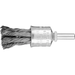 image of Pferd POS End Brush Knotted PBG Diameter 19mm Shank Diameter 6mm Steel Wire Di