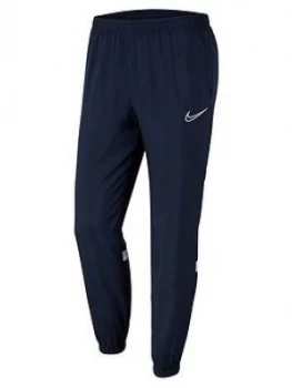 image of Nike Academy 21 Woven Zip Pants - Navy/White