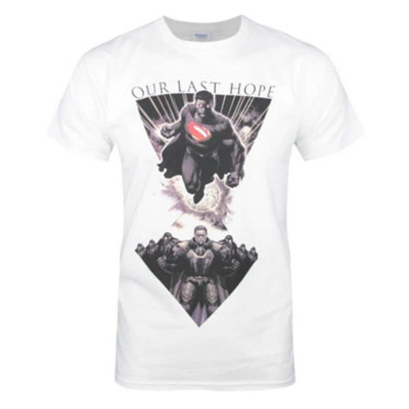 Image of DC Comics Short Sleeved T-Shirt White
