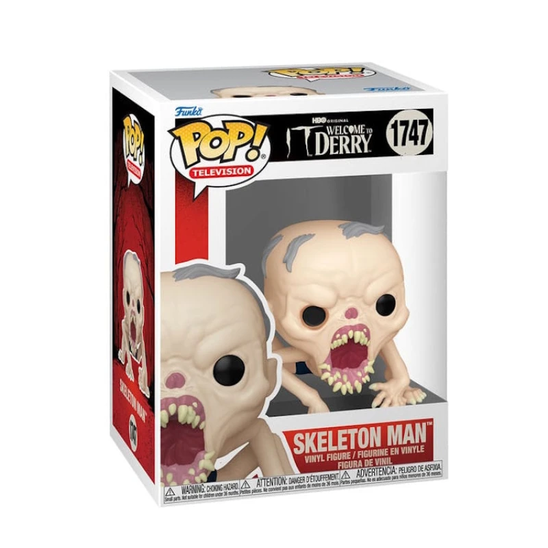 Image of AJ Toys & Books Funko It-Welcome to Derry POP! Plus Vinyl Figure Skeleton Man