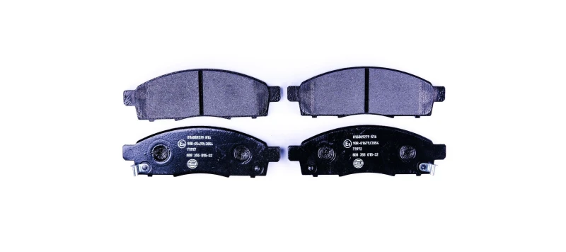Image of HELLA Brake pad set HELLA 8DB 355 015-321
