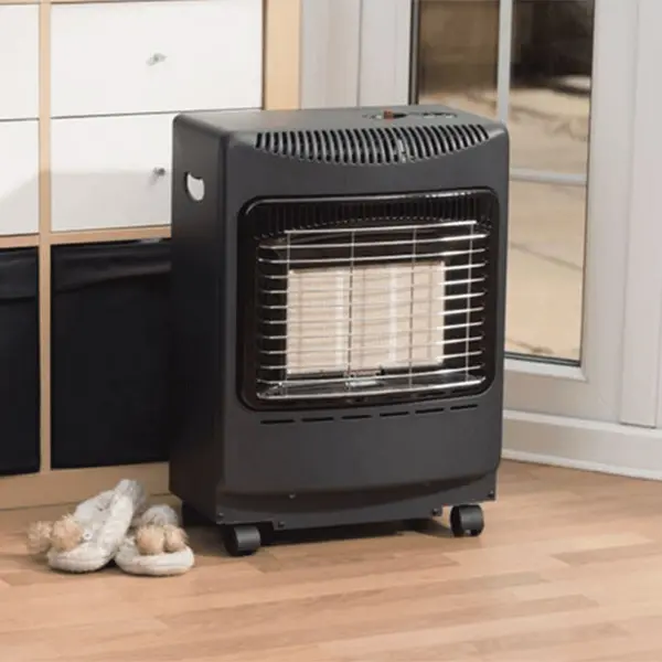 Image of Lifestyle Mini Black Heatforce Summerhouse Portable Gas Heater