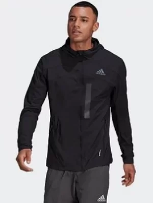 Image of adidas Marathon Translucent Jacket, Black Size XS Men