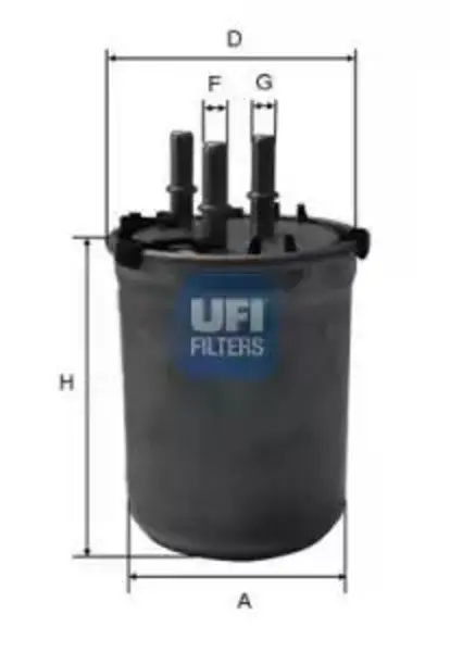 Image of UFI 24.033.00 Fuel Filter