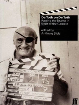 Image of De Toth on De Toth by Anthony Slide Paperback