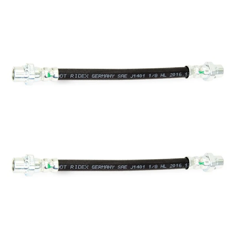 Image of RIDEX 83B0942 Brake Hose Rear Axle both sides Brake Hose (83)