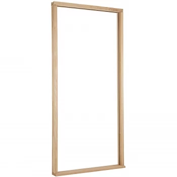 Image of Door Frame and Cill External Unfinished Oak Type With Weather Seal - To Suit up to Door Size 962 x 2113mm