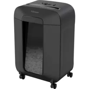 Image of Fellowes Powershred LX85 document shredder, particles 4 x 40 mm, 12 sheets, black