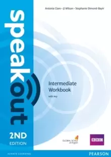 Image of Speakout Intermediate 2nd Edition Workbook with Key