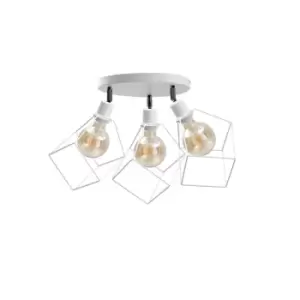 image of Ruben Ceiling Spotlight Clusters White, 32cm, 3x E27