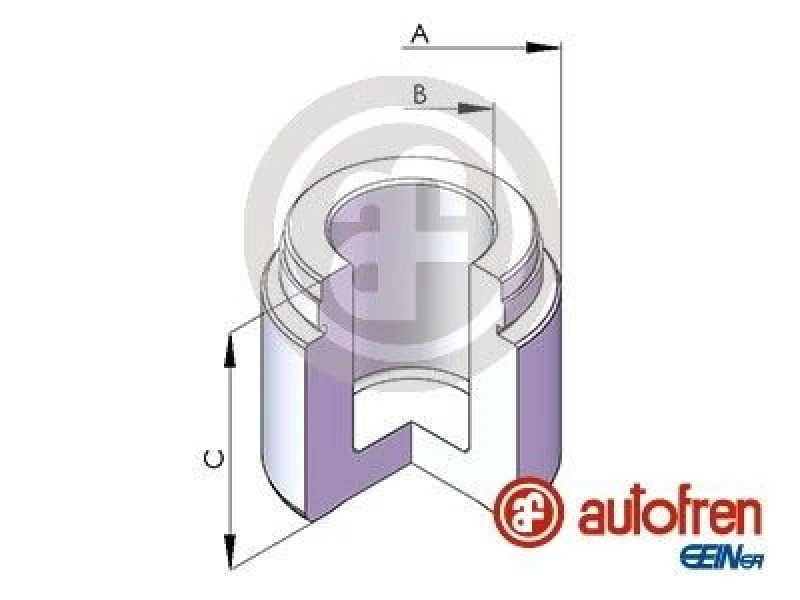 Image of AUTOFREN SEINSA Brake caliper piston AUTOFREN SEINSA D025347