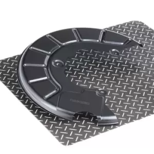Image of RIDEX Brake Disc Back Plate 1330S0016 Rear Brake Disc Back Protection Plate,Rear Brake Disc Cover Plate VW,AUDI,SKODA,Golf V Schragheck (1K1)