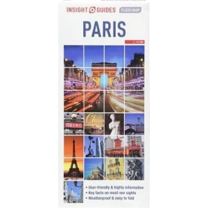 Image of Insight Guides Flexi Map Paris Sheet map 2018