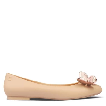 image of Melissa Doll Fly Ballet Pumps - Nude