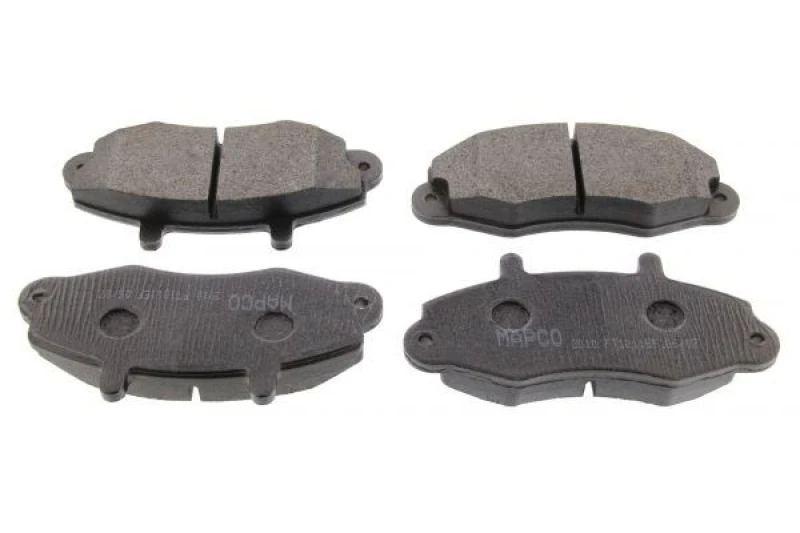 Image of MAPCO 6380/1 Brake pad set Front Axle, incl. wear warning contact Brake Pad Set,disc brake (402)