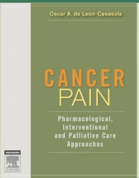 Image of Cancer Pain by Oscar a De Leon-Casasola Hardback