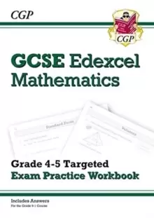 Image of GCSE Maths Edexcel Grade 4-5 Targeted Exam Practice Workbook (includes Answers)