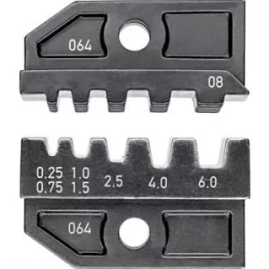 Image of Knipex 97 49 08 Crimp inset Ferrules 0.25 up to 6 mm² Suitable for brand Knipex 97 43 200, 97 43 E, 97 43 E AUS, 97 43 E UK, 97 43 E US