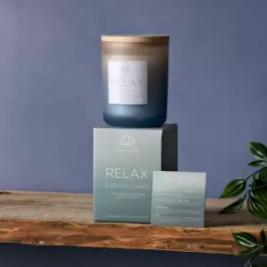 image of Serenity Relax Candle 120g Blue