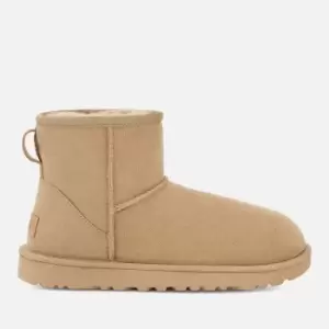 Image of UGG Womens Classic Mini II Sheepskin Boots - Mustard Seed - UK 8