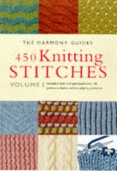Image of 450 Knitting Stitches. Vol. 1 Paperback