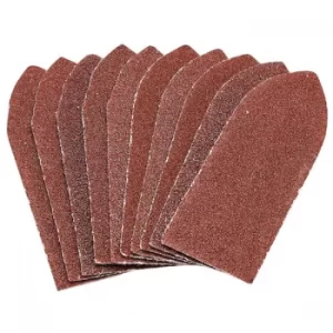 Image of Draper 99260 Pack of Ten 60 Grit Hook & Loop Alu Oxide Sanding She...