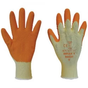 Image of Polyco Gloves Latex Size 10 Orange