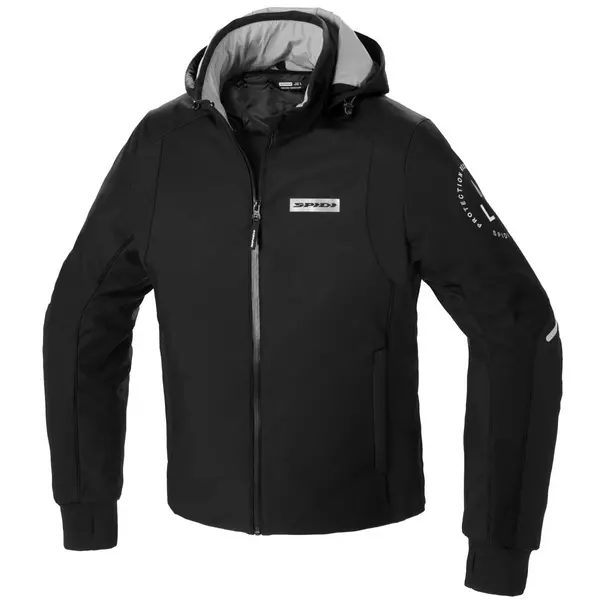 Image of Spidi Armor H2Out Jacket Black White Size 3XL