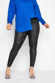 Image of Leather Look Leggings