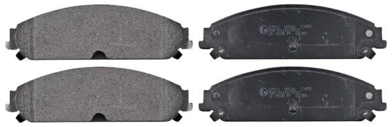Image of A.B.S. 37511 Brake pad set with acoustic wear warning Brake Pad Set,disc brake (402)
