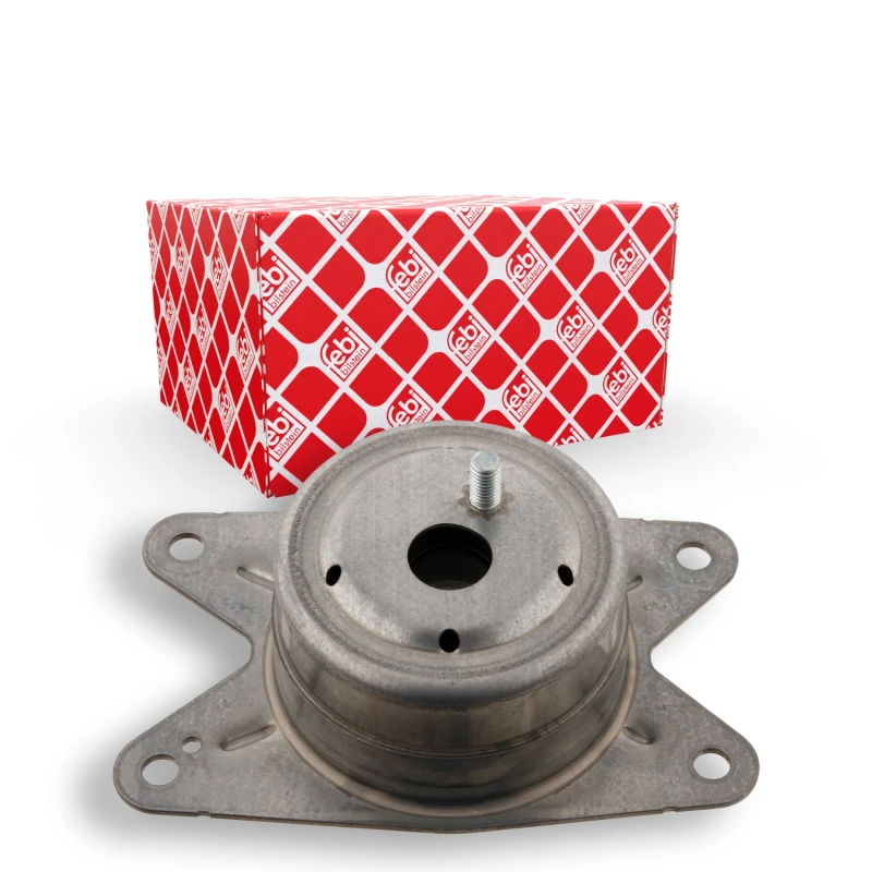 Image of FEBI BILSTEIN 29898 Engine mount Left, Rubber-Metal Mount Engine Mounting (247)