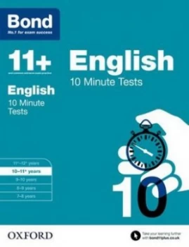 Image of English. 10-11 Years 10 Minute Tests by Sarah Lindsay Paperback