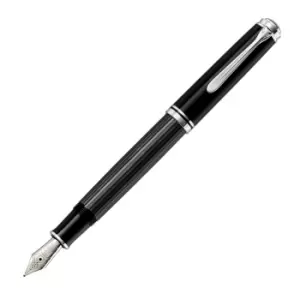 image of Pelikan M805 fountain pen Built-in filling system Anthracite,...