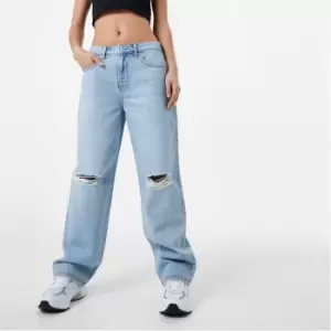 image of Jack Wills 90s Loose Fit Jeans - Blue