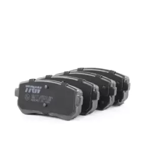 Image of TRW Brake pad set GDB3421 Brake pads,Brake pad set, disc brake HYUNDAI,KIA,ix35 (LM, EL, ELH),i30 (FD),i30 CW (FD),SONATA V (NF)