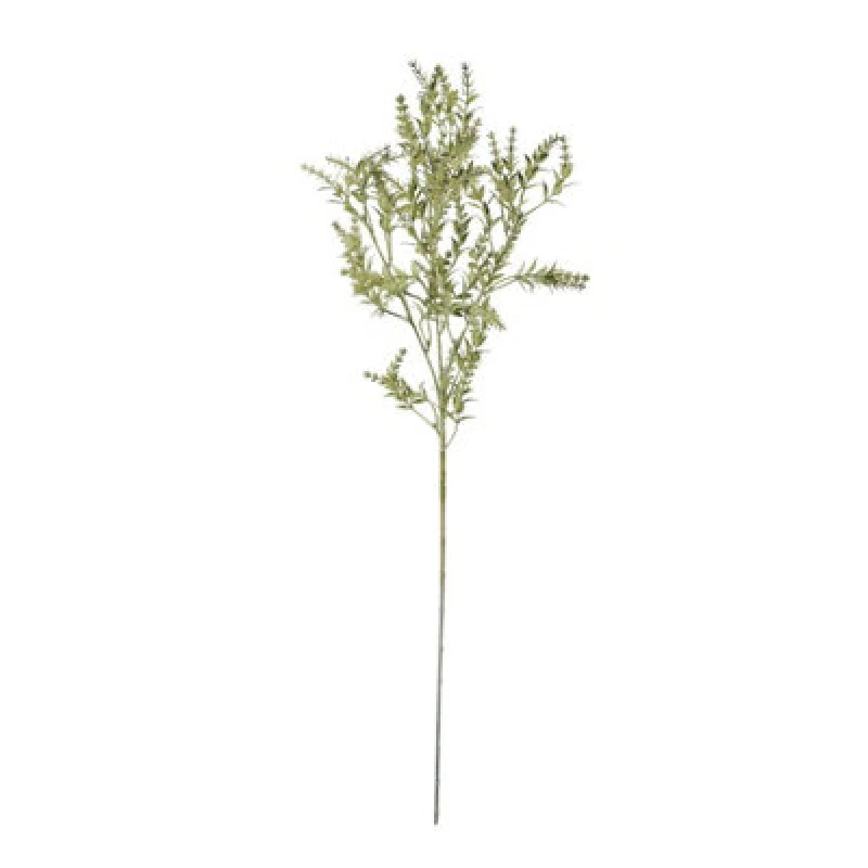 Image of Hill Interiors Broom Artificial Flower Green (One Size)