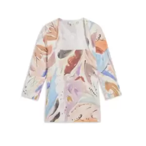 Image of Ted Baker Devinah Square Neck Top - White