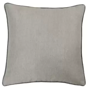 Image of Bellucci Piped Contrasting Trim Cushion Tobacco/Graphite, Tobacco/Graphite / 45 x 45cm / Cover Only