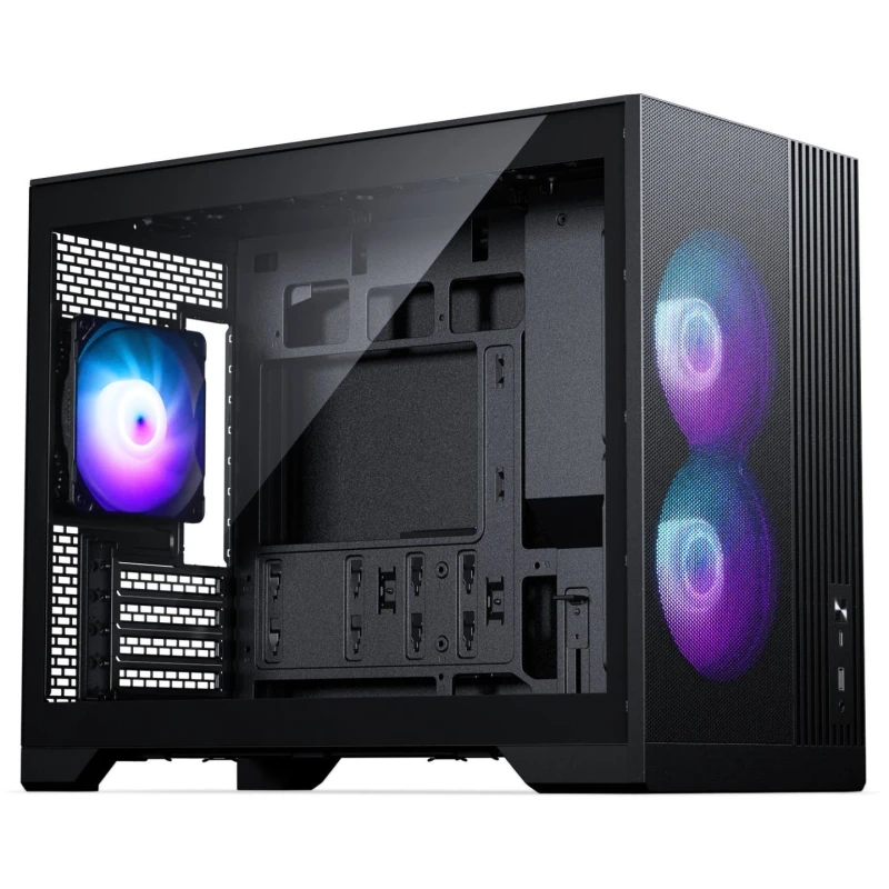 Image of Phanteks XT M3 Micro-ATX PC Case Black Tempered Glass 3x 120mm ARGB Fans - PH-XT325M_DBK01