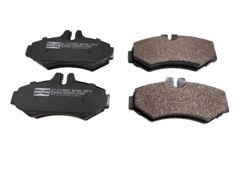 Image of CHAMPION 571950CH Brake pad set prepared for wear warning indicator Brake Pad Set,disc brake (402)