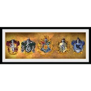 image of Harry Potter Houses 75 x 30cm Collector Print