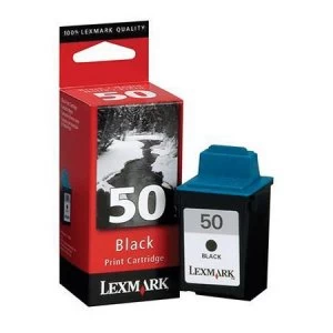 image of Lexmark 50 Black Ink Cartridge